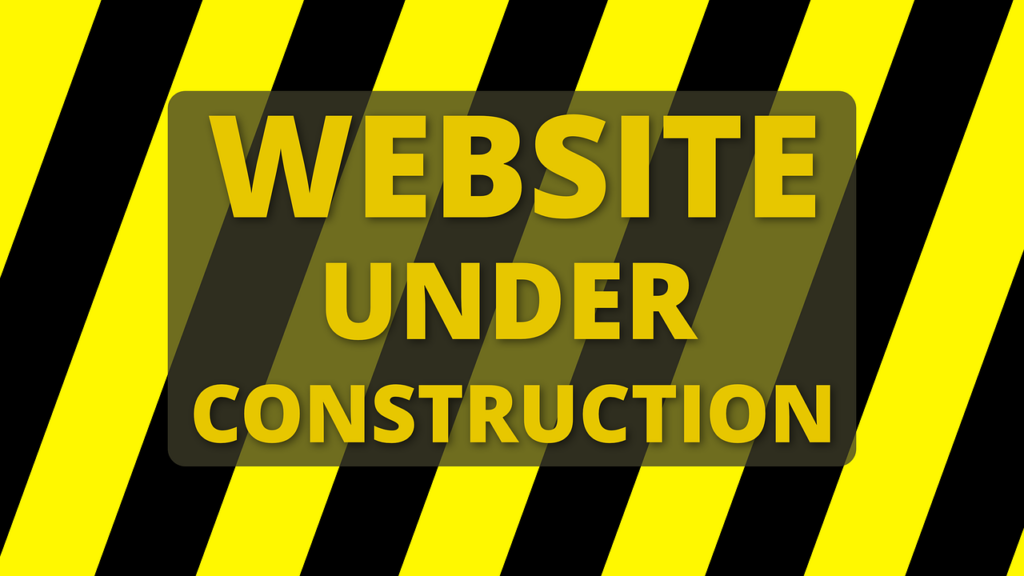 Cartel de Website Under Construction: especificación de requerimientos de sitios web